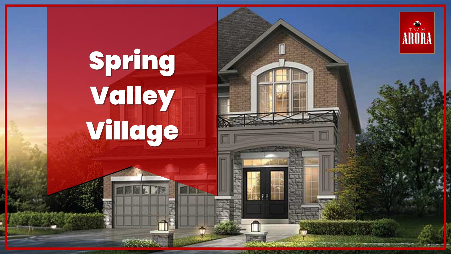 Spring Valley Village: A New Community of 38′ Detached Homes in Brampton