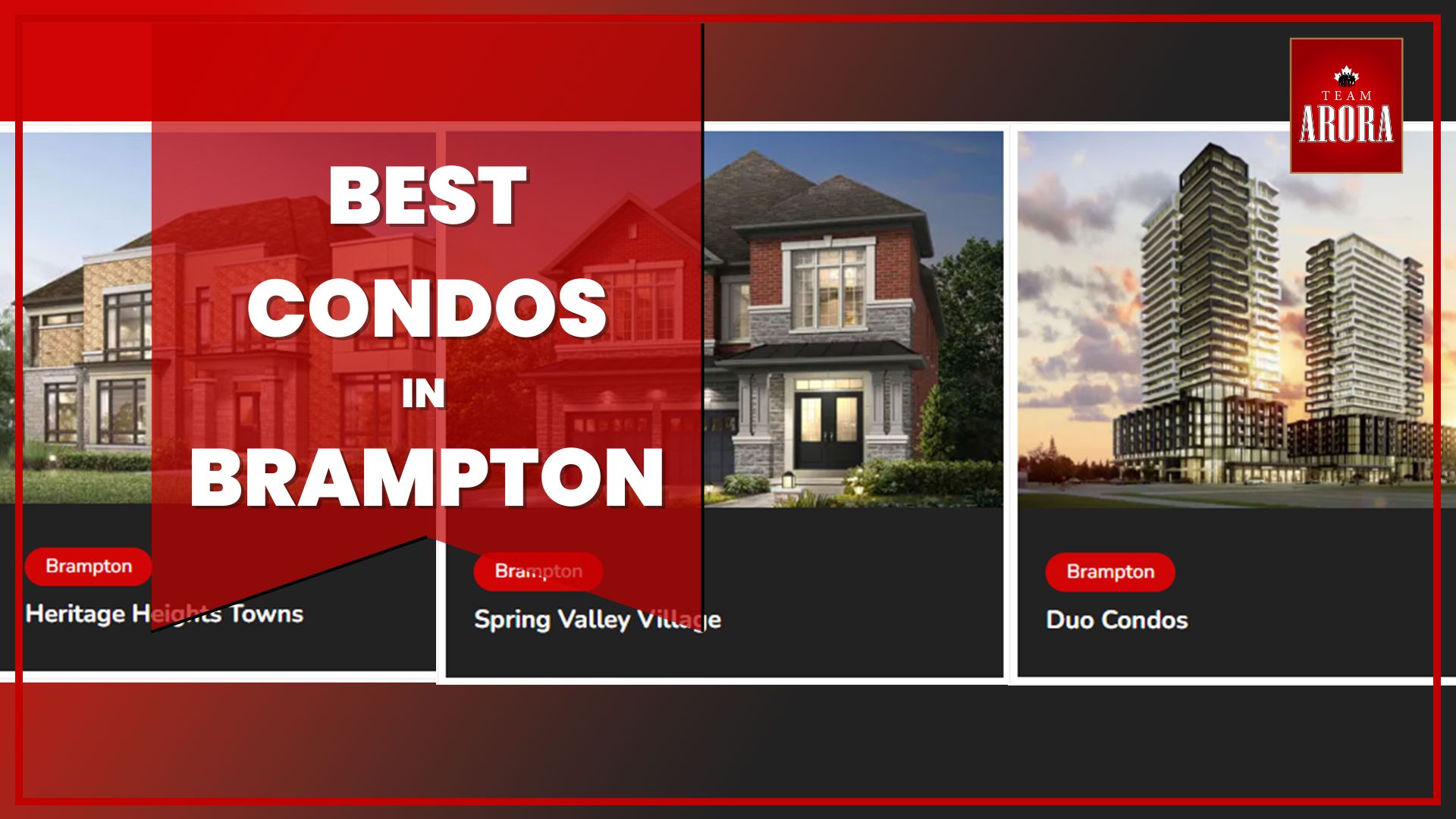 Exploring the Best Communities for Condos in Brampton