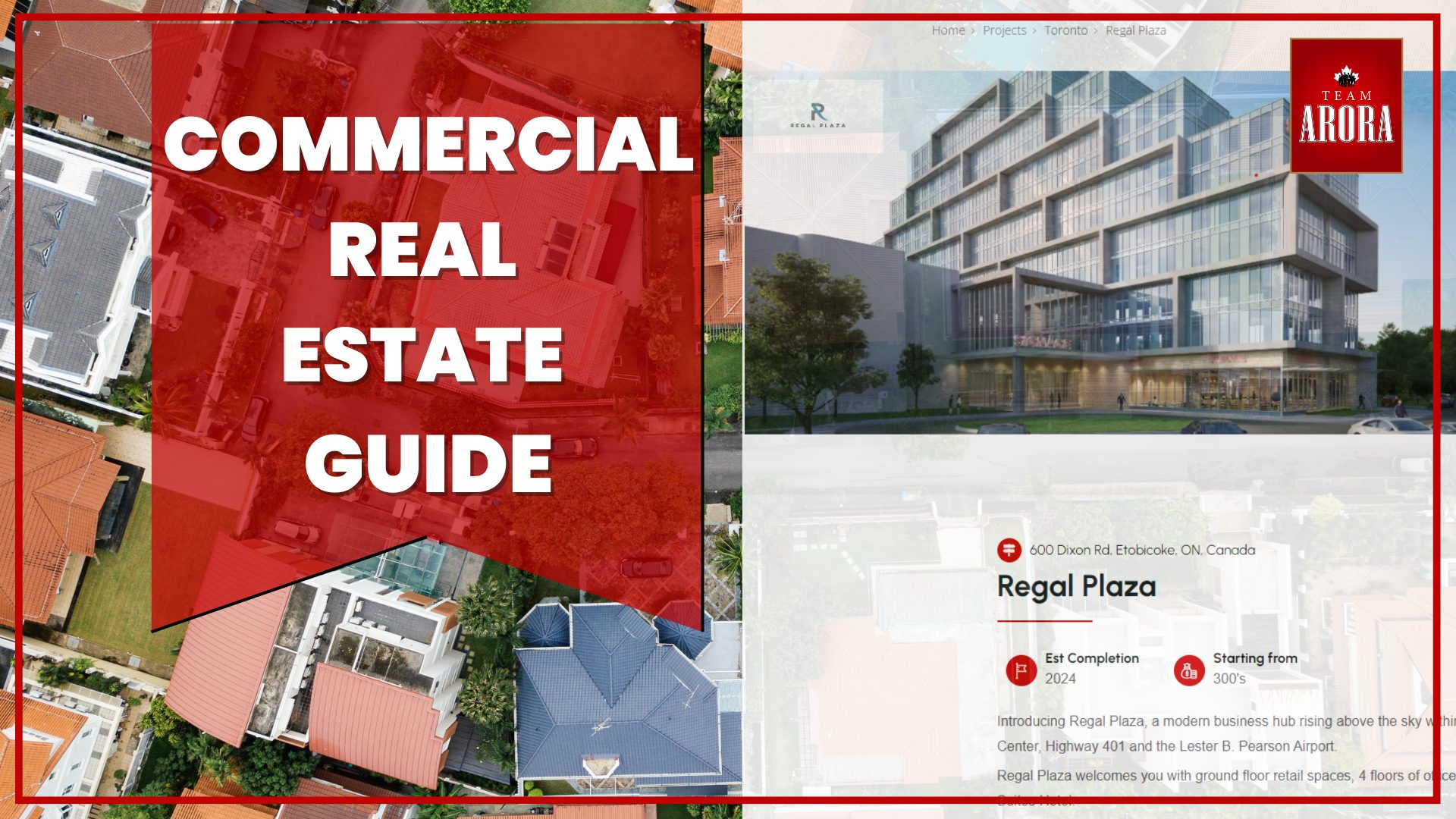 Commercial real estate, Don’t invest without our comprehensive guide